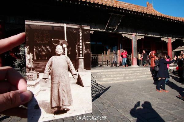 1920s老宫女在储秀宫。