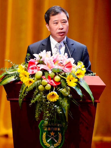 中国人民解放军进驻澳门十五周年庆祝大会举行-4