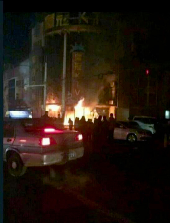 河南长垣县一KTV发生火灾-已致11人死亡3