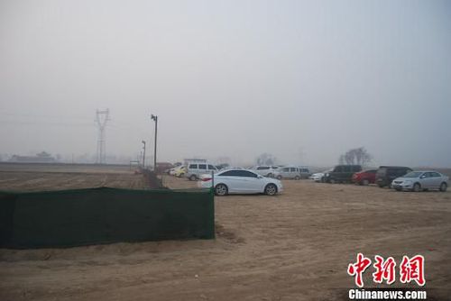 图为参赌人员车辆。　警方供图