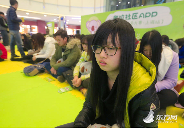 上海举行“发呆大赛”“呆神”3小时纹丝不动--8