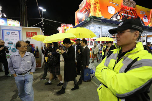 图：警方昨晚发新闻稿呼吁，公众应和平理性表达诉求，切勿以“流动占领”方式进行集会及游行