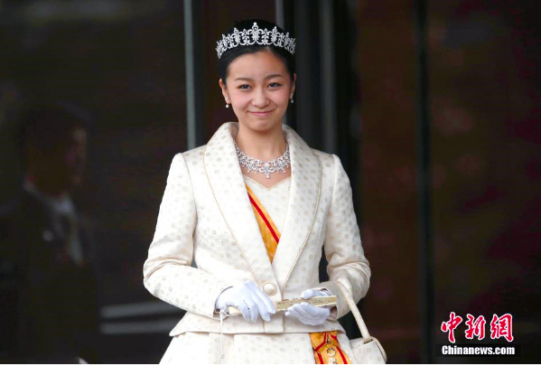 日本天皇孙女20岁生日亮相-长相甜美4