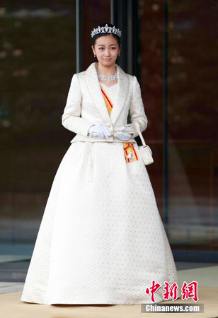 日本天皇孙女20岁生日亮相-长相甜美3