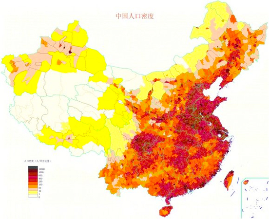 中国大陆总人口达13.6亿人-男性比女性多3376万2