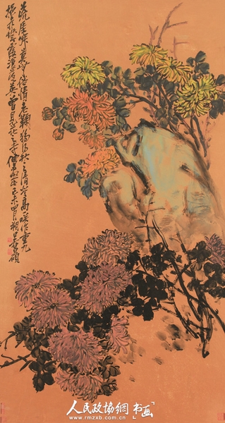 吴昌硕《杞菊延年》 2011年春季艺术品拍卖会成交价：RMB 7,935,000元_副本