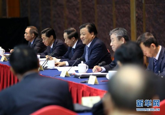 习近平等党和国家领导人分别看望政协委员4