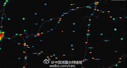 今日（3月30日9时47分）贵州剑河5.5级地震，震中距离剑河约39公里，距离凯里约84公里，震中附近人口热力图分布如下