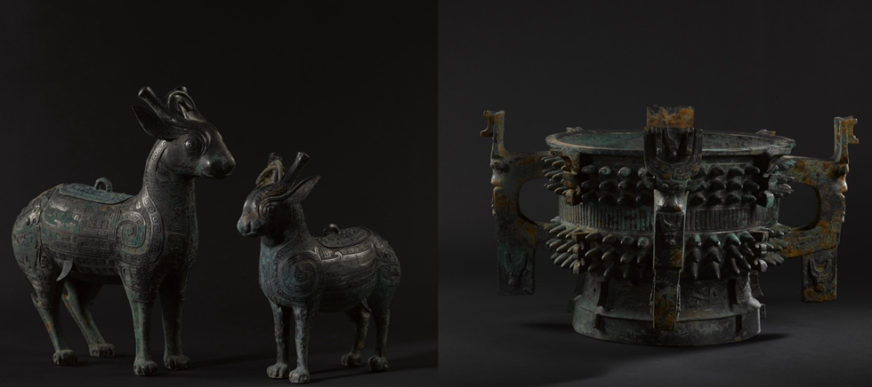 上海博物馆“周野鹿鸣——宝鸡石鼓山西周贵族墓地出土青铜器展”