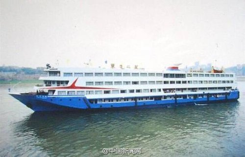 图为客轮图。