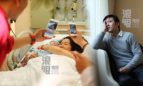 2014年11月6日下午6时许，內地实力小生林申喜获7斤重男婴，成为了明星奶爸军团的新成员，并在微博上示爱老婆。1