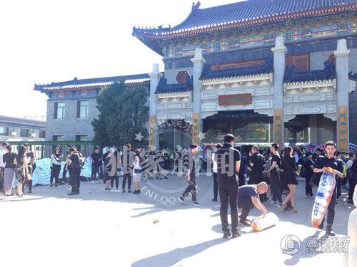 追悼会现场