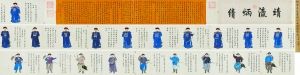 乾隆《御笔平定台湾二十功臣像赞》