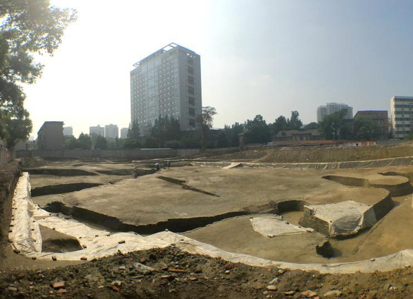 成都工地发现盛唐时园林遗址3