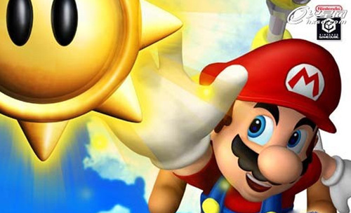 代表游戏作品：Super-Mario-Sunshine。