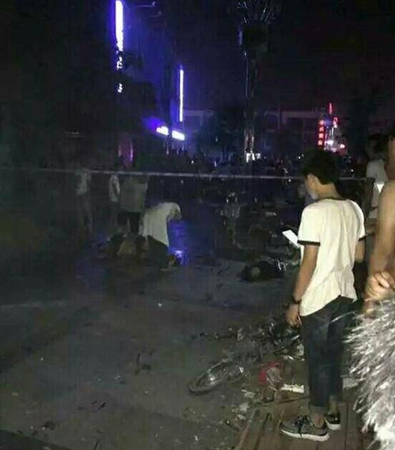 山东单县爆炸案致2死24伤-疑犯在爆炸中死亡2