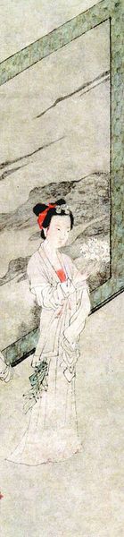 唐寅 《李端端图》（局部）南京博物院藏
