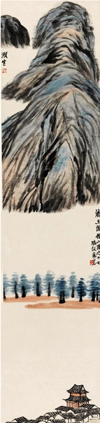 齐白石 滕王阁