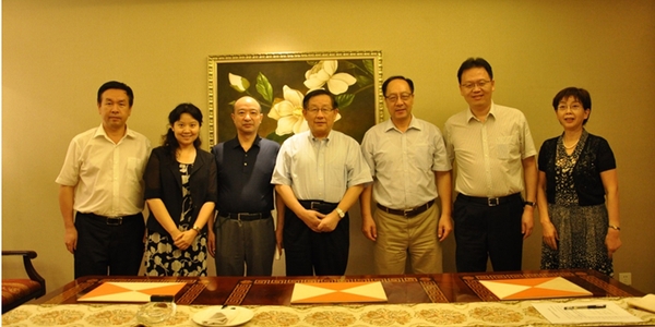 万钢与致公党陕西省委会领导班子座谈