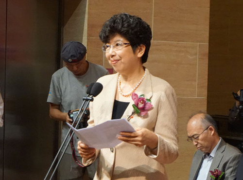 中国文联常务副主席赵实致辞