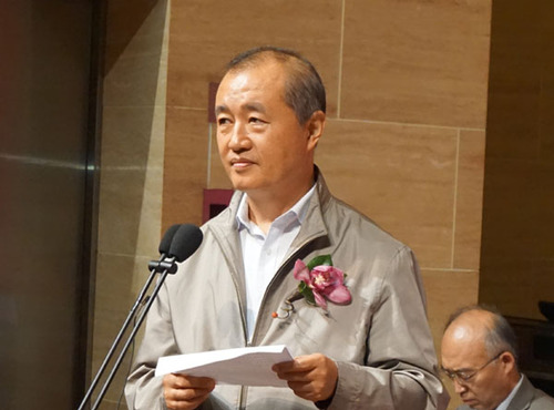 北京市委常委、宣传部长李伟致辞