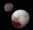 NASA发布冥王星新照 现蓝色天空和红色水冰