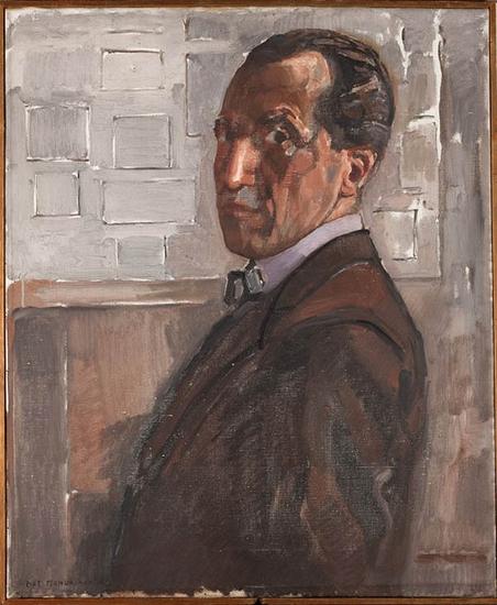 自画像(Selbstportrt), 1918
