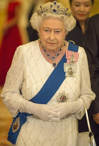 英国女王。