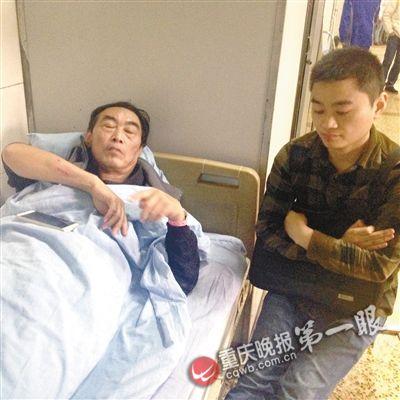 快递面包车失控撞3人 伤者家属反安慰司机