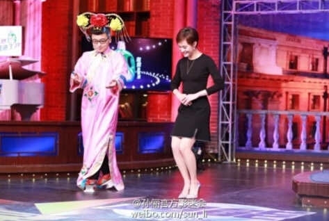 孙俪录制《金星秀》大胆模仿金星 是被逗比邓超附体了吗？