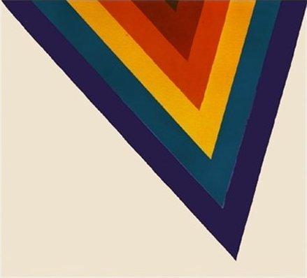 　　肯尼斯·诺兰《桥》（Bridge ，1964） 图片：Courtesy of Wikipedia。