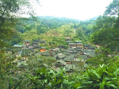入选第一批中国传统村落的贵州榕江县大利村。