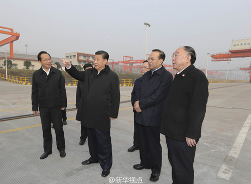 习近平2016年首次国内考察赴重庆1