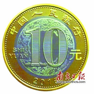 2016猴年贺岁纪念币。