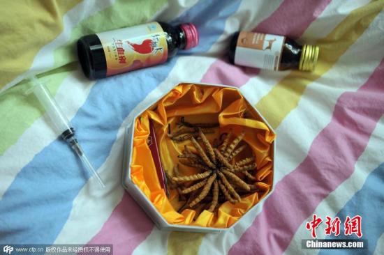 资料图：冬虫夏草。 图片来源：CFP视觉中国