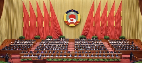 3月12日，全国政协十二届四次会议在北京人民大会堂举行第四次全体会议。
