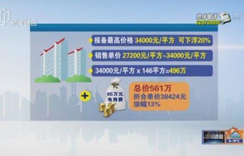 上海一楼盘变相涨价 买房前要交65万