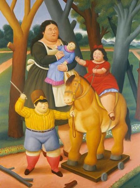 在公园里，费尔南多·波特罗，2006