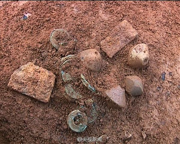 广西贺州发现2000年前东汉古墓