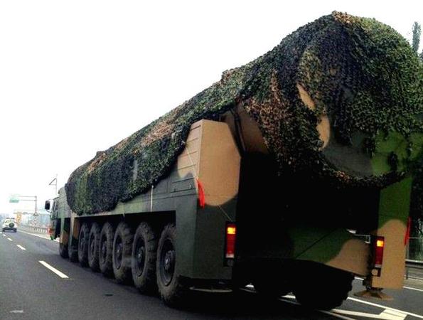 美媒：中国南海试射东风41 将成“城市毁灭者”