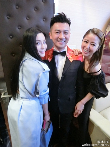 林心如合影范冰冰、苏有朋：岁月静好，友情无价（图）