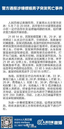 警方通报雷洋事件:付200嫖资（你信不信？）