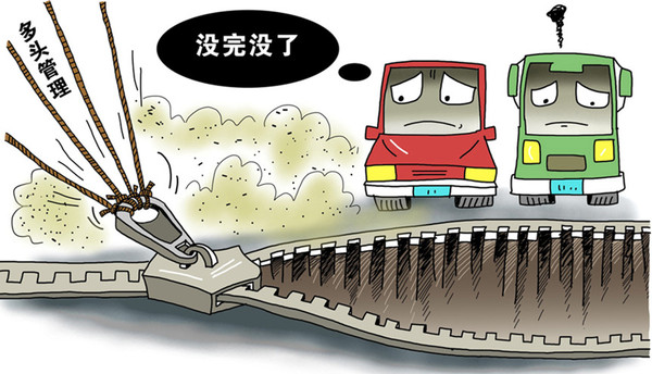 马路拉链