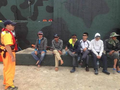 7名大陆人台岛附近钓鱼 被台海巡部门扣留