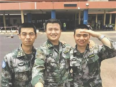 维和战士还原爆炸现场：牺牲战士当时正在站哨