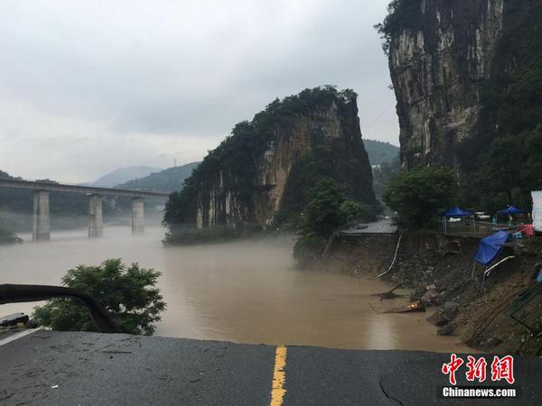 四川叙永遭遇58年来最大洪水
