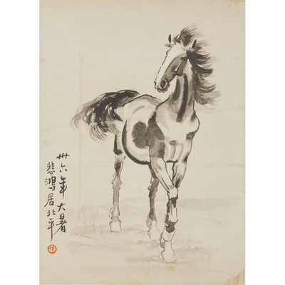 徐悲鸿 马