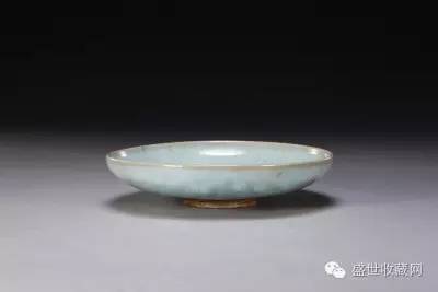钧窑天蓝釉盘 北宋
