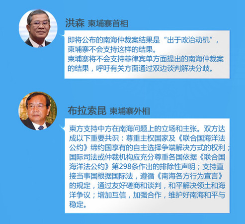 70余国表态不承认南海仲裁结果 俄印发声明挺华2