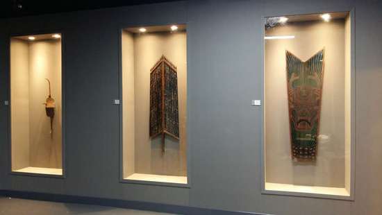《中国古代盾牌文化展》展览现场